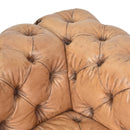 Boxworth Antique Leather 3 Seater Sofa-Dovetailed &amp; Doublestitched