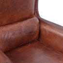Brentford Vintage Leather Desk Chair-Dovetailed &amp; Doublestitched