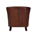 Bruges Vintage Leather Armchair-Dovetailed &amp; Doublestitched