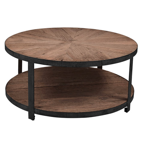 Round Farmhouse Coffee Table