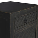 Beijing Bedside Cabinet Pair - Black