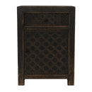 Beijing Bedside Cabinet Pair - Black