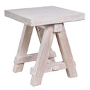 Manor Sawhorse Side Table
