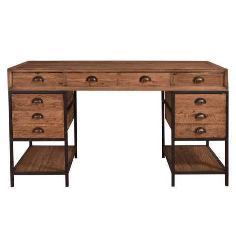 Captain's Farmhouse Timber Desk