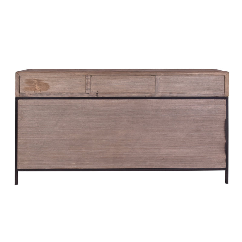 Captain's Reclaimed Timber Sideboard-Dovetailed &amp; Doublestitched