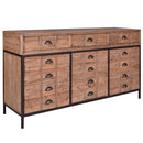 Captain's Reclaimed Timber Sideboard-Dovetailed &amp; Doublestitched