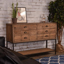 Captain's Recycled Timber Sideboard-Dovetailed &amp; Doublestitched