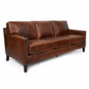 Carre Vintage Leather 3 Seater Sofa-Dovetailed &amp; Doublestitched
