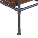 Carter Vintage Leather Buffet-Dovetailed &amp; Doublestitched