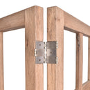 Cayman Recycled Oak Timber Screen-Dovetailed &amp; Doublestitched