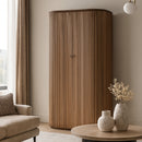 Celine Old Elm Cabinet-Dovetailed &amp; Doublestitched