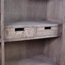 Celine Old Elm Cabinet-Dovetailed &amp; Doublestitched