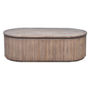 Celine Old Elm Coffee Table-Dovetailed &amp; Doublestitched