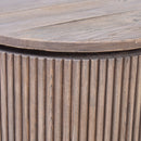 Celine Old Elm Coffee Table-Dovetailed &amp; Doublestitched