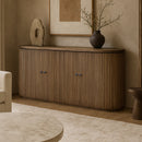 Celine Old Elm Sideboard-Dovetailed &amp; Doublestitched