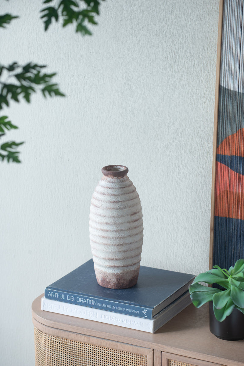 Ceramic Vase 28cm-Dovetailed &amp; Doublestitched