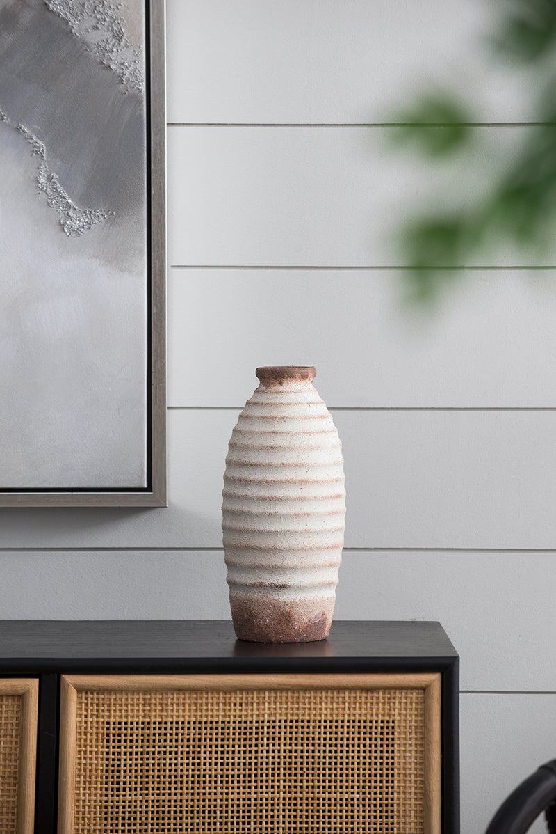 Ceramic Vase 28cm-Dovetailed &amp; Doublestitched