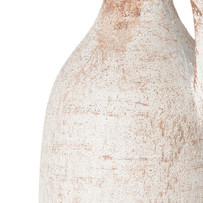 Ceramic Vase With Handle 30cm-Dovetailed &amp; Doublestitched