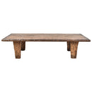 Chateau Coffee Table Bench with Cushion Top-Dovetailed &amp; Doublestitched