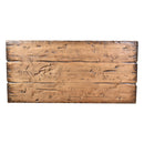 Chateau Coffee Table Bench with Cushion Top-Dovetailed &amp; Doublestitched