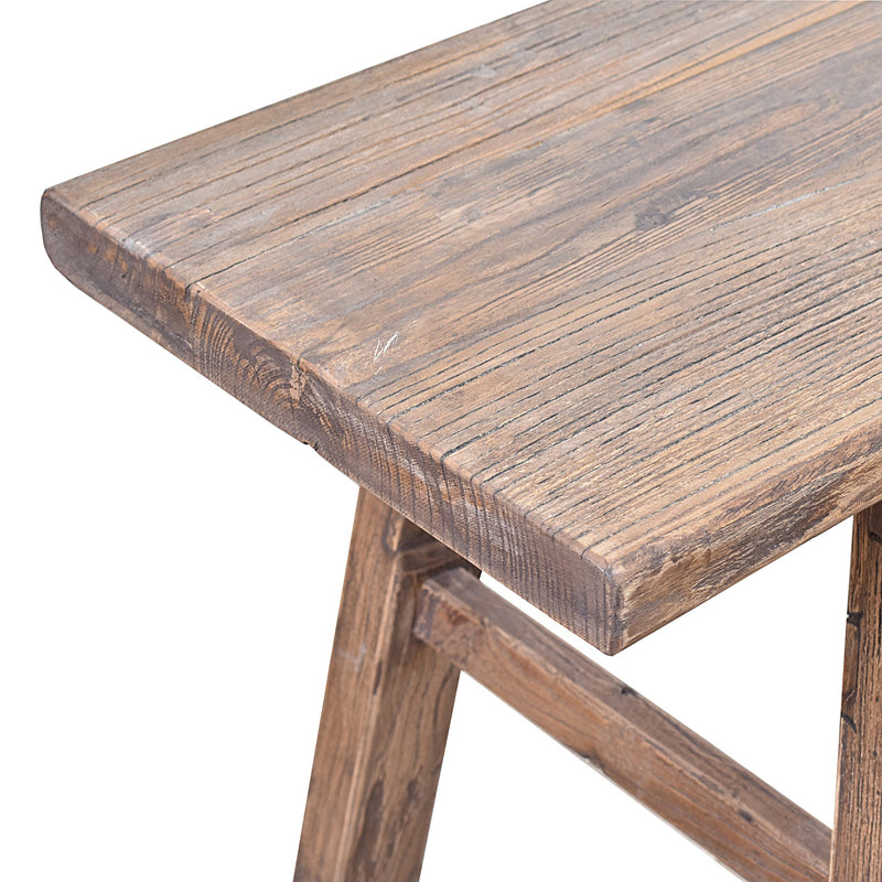 Chicago Recycled Timber Bench Medium-Dovetailed &amp; Doublestitched