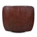 Churchill Vintage Leather Swivel Chair-Dovetailed &amp; Doublestitched