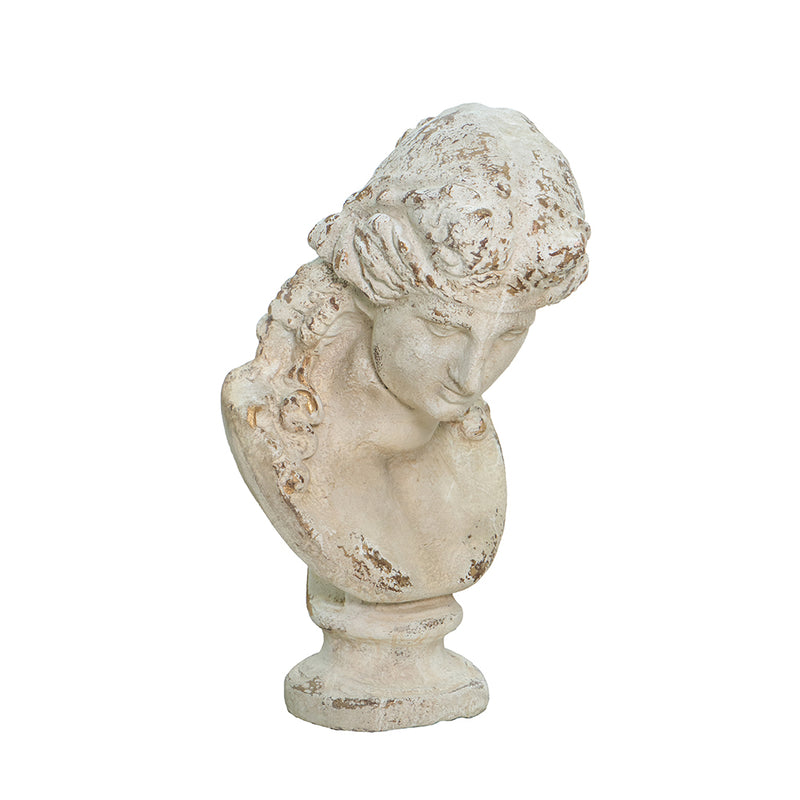 Classic Magnesium Female Bust Statue-Dovetailed &amp; Doublestitched