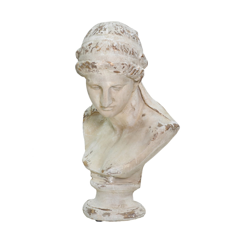 Classic Magnesium Male Bust Statue-Dovetailed &amp; Doublestitched