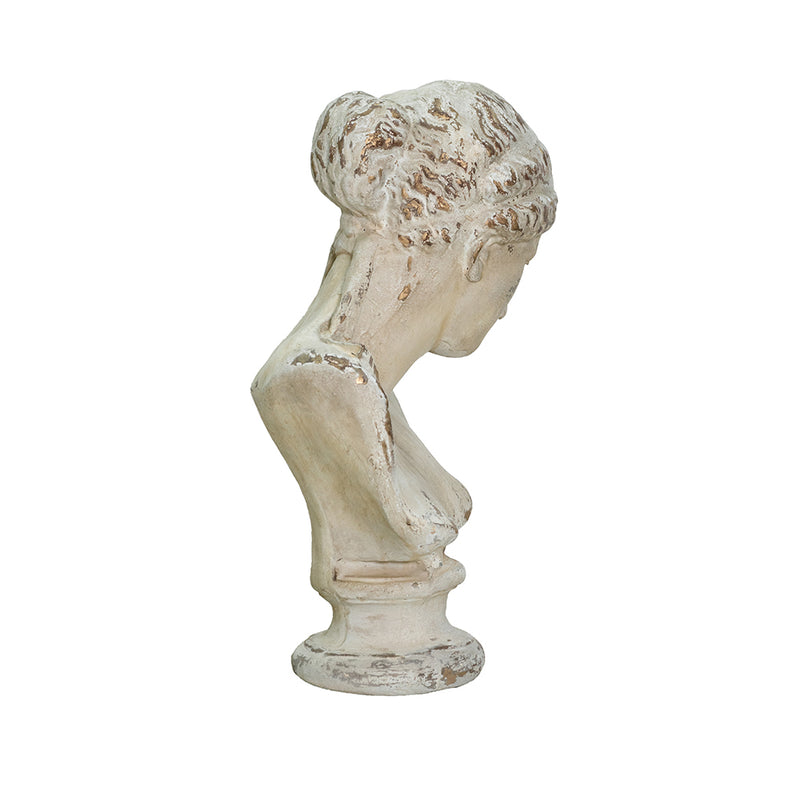 Classic Magnesium Male Bust Statue-Dovetailed &amp; Doublestitched