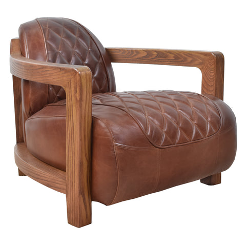 Concorde Vintage Leather Armchair