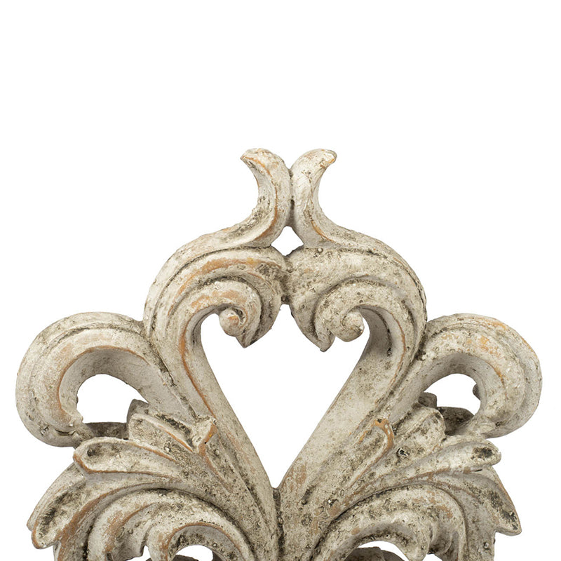 Crested Heart Decorative Accent-Dovetailed &amp; Doublestitched