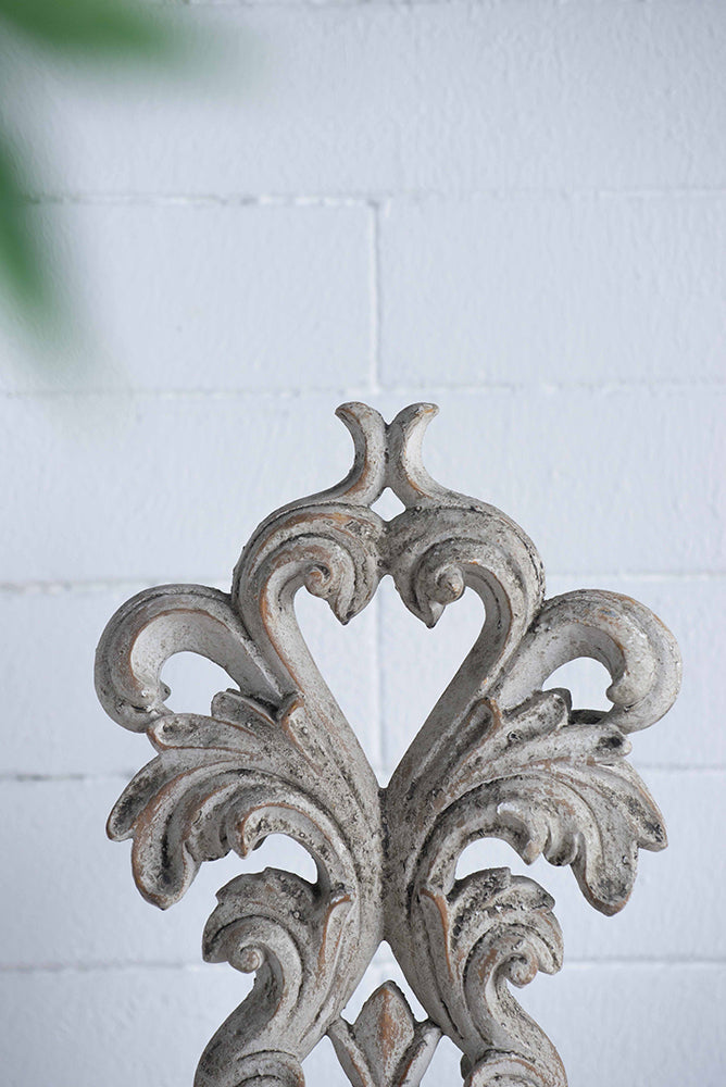 Crested Heart Decorative Accent-Dovetailed &amp; Doublestitched