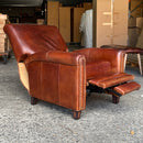 Maxwell Vintage Leather Recliner Chair