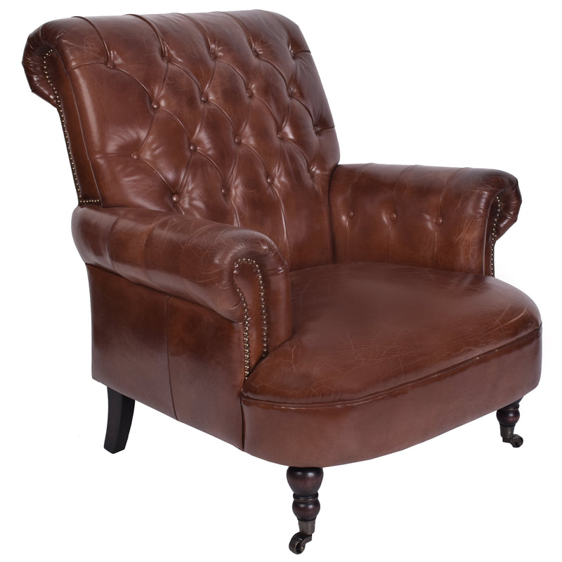 Berkeley Vintage Leather Armchair