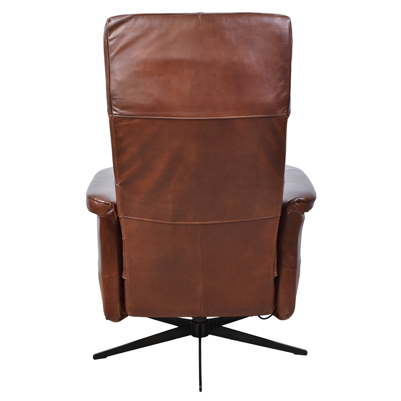 Morris Vintage Leather Electric Recliner Chair