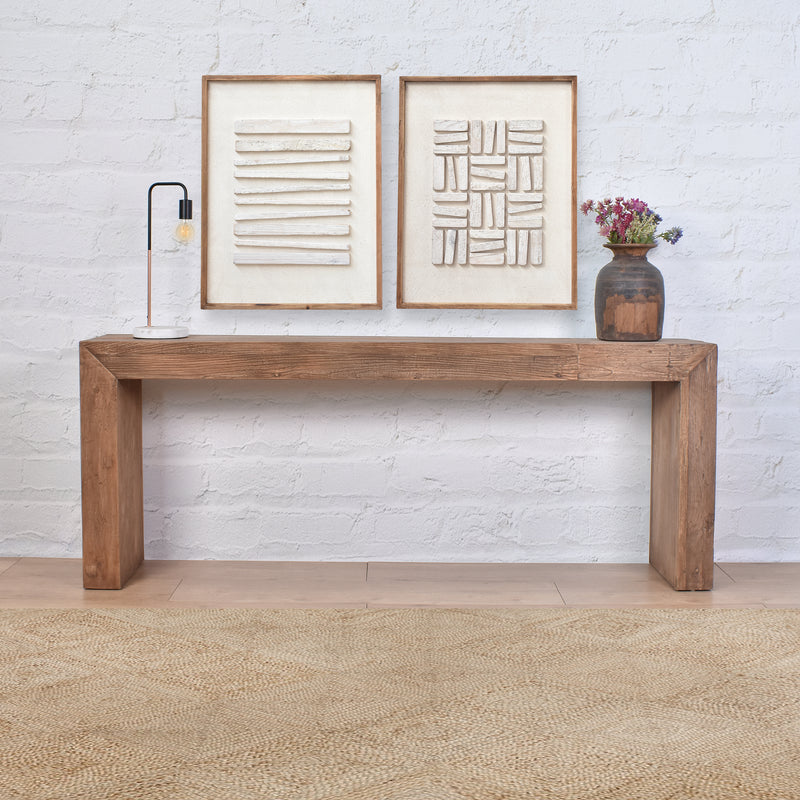 Octavius Recycled Timber Console