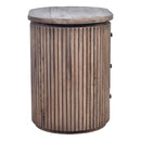 Celine Old Elm Side Table