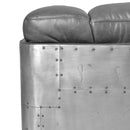 Ace Leather 3 Seater Sofa