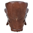 Stallion Vintage Leather Saddle Armchair