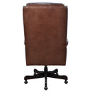 Belmont Brown Leather Desk Chair
