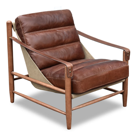 Archer Vintage Leather Armchair