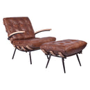 Dorset Vintage Leather Armchair-Dovetailed &amp; Doublestitched