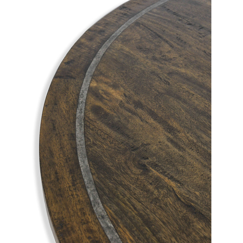 Dublin 152cm Round Dining Table-Dovetailed &amp; Doublestitched