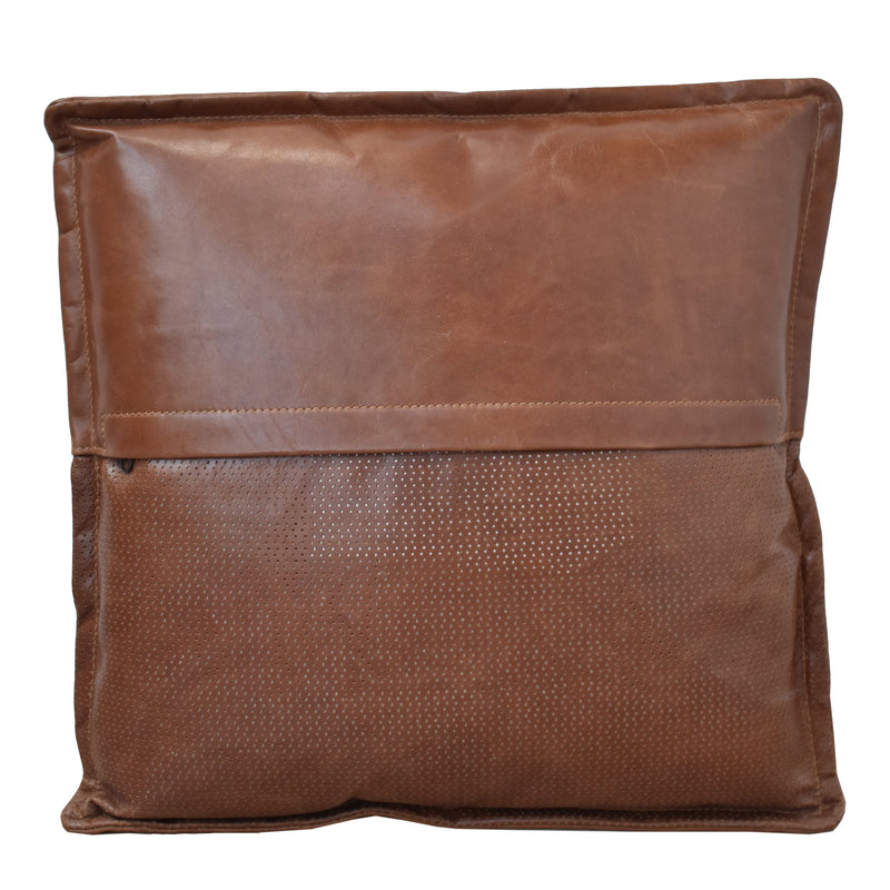 Earl Vintage Leather Cushion-Dovetailed &amp; Doublestitched