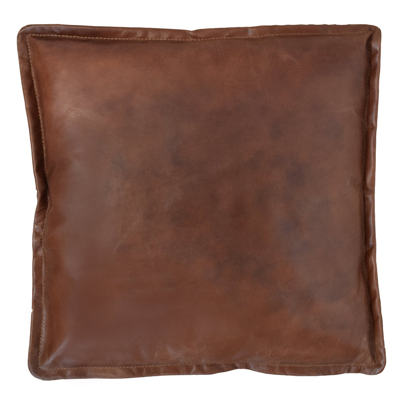 Earl Vintage Leather Cushion-Dovetailed &amp; Doublestitched