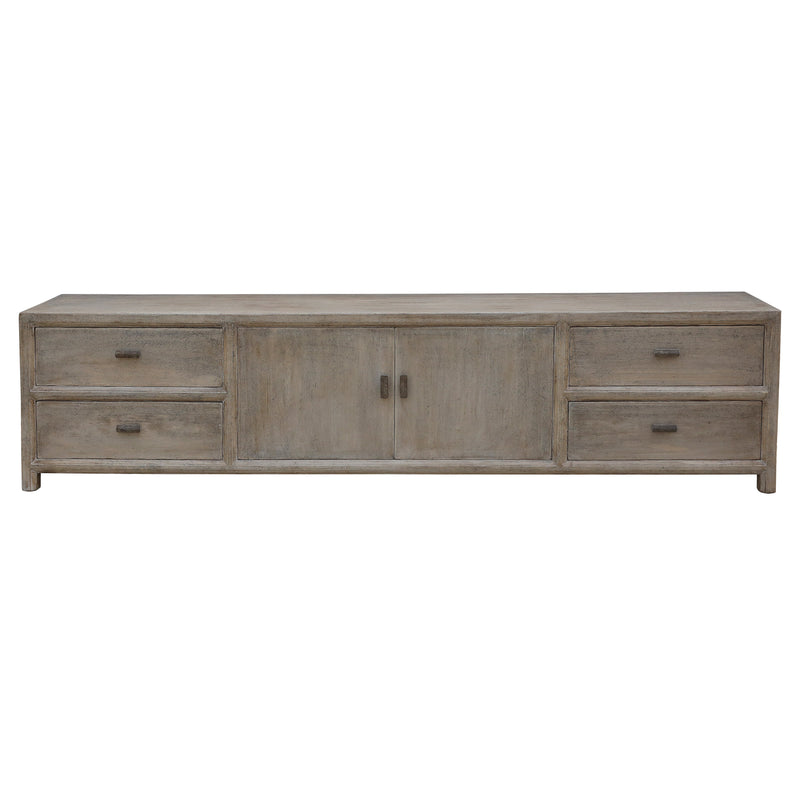 Elba Entertainment Unit-Dovetailed &amp; Doublestitched