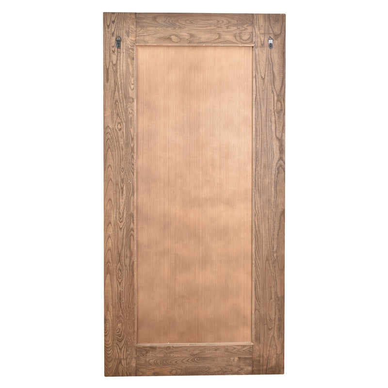 Elton Recycled Elm Timber Floor Mirror 200cm-Dovetailed &amp; Doublestitched