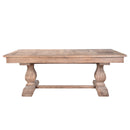 Etienne Double Extension Dining Table-Dovetailed &amp; Doublestitched