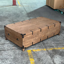 Captain's Old Elm Trunk Coffee Table