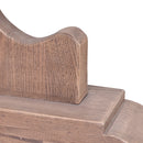 Farm House 120cm Recycled Timber Round Dining Table-Dovetailed &amp; Doublestitched